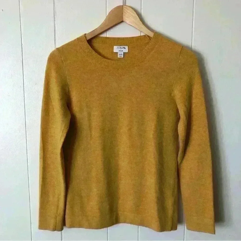 J.Crew Teddie Lightweight Wool Blend Sweater Size XXS